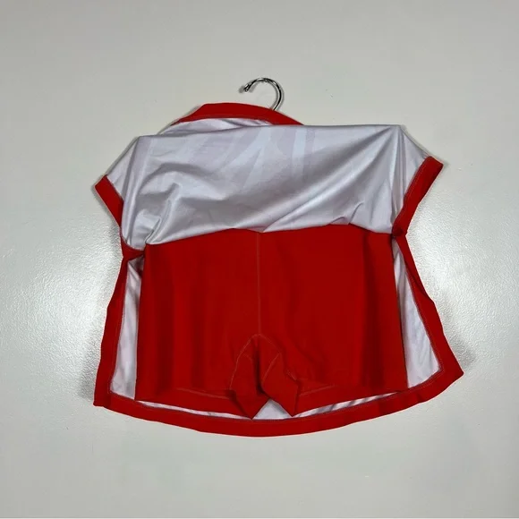 Nike Athletic Mini Skirt Skort Small 4 6 Tennis Pickleball Geometric Preppy Y2K - Picture 3 of 5